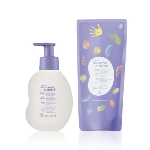 Kit Sabonete Líquido Relaxante Mamãe e Bebê com Refil (2 produtos)
